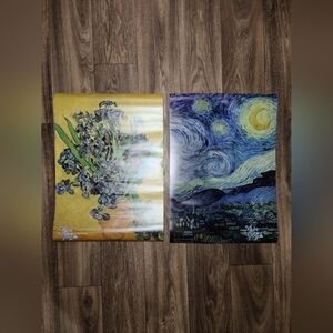 VAN GOGH The Immersive Experience Poster: The Starry Night and Irises: 16” x 23"